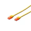 Netzwerkkabel Digitus CAT 6 U/UTP RJ-45 3m Gelb