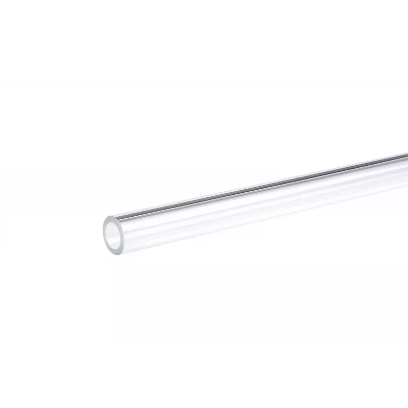 Alphacool ROH1020312 HardTube 16/11 mm Borosilikatglas-Rohr, 90°-Winkel, 20/40 cm, klar