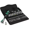 Wera Zyklop Speed 8100 SA 6 Knarrensatz mit Bit- und Steckschlüsseleinsätzen, 28-teilig