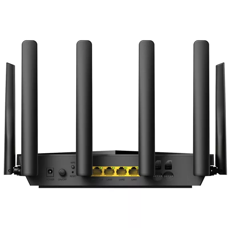 Cudy LT18 Drahtloser Router Gigabit Ethernet Dual-Band (2,4 GHz / 5 GHz) 4G Schwarz