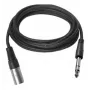 Vivolink PROAUDXLRJACKS2 Audiokabel 2 m XLR 6,35 mm TRS Schwarz