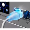 Ubiquiti UACC-Cable-Patch-EL-0.15M-W Netzwerkkabel Translucent, Weiß Cat6