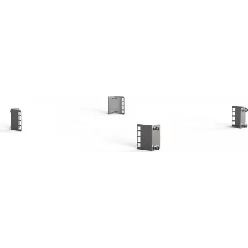 Schroff 23130274 19" Montagewinkel-Set, 4 Stk.