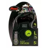 Flexi Black Design L 5 m Hundeleine mit Rollmechanismus