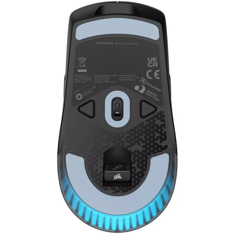 Corsair M75 Wireless leichte RGB Gaming-Maus, Schwarz