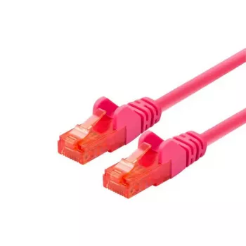 LOGON TCU66U100M Cat6 U/UTP 10 m Magenta RJ-45–RJ-45 Netzwerkkabel