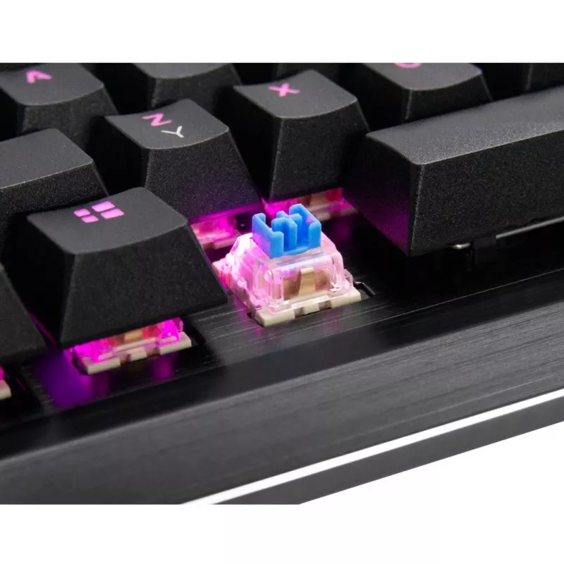 Inter-Tech NK-2000ME Tastatur USB QWERTZ Schwarz (88884100)