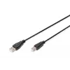 Assmann USB-Verbindungskabel. Typ A - B M/M. 1,8 m. USB 2.0 geeignet. UL. bl (AK-300102-018-S)