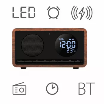 Manta RDI912B Rimini Radiowecker, schwarz