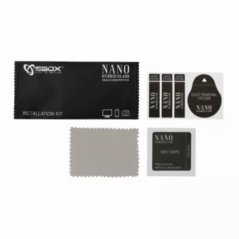 Sbox Nano Hybrid Glass 9H Displayschutzfolie für Samsung Gear S3 Frontier