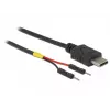 DeLOCK 85418 USB-C-Stromkabel auf 2x Pfostenstecker, 0,1 m