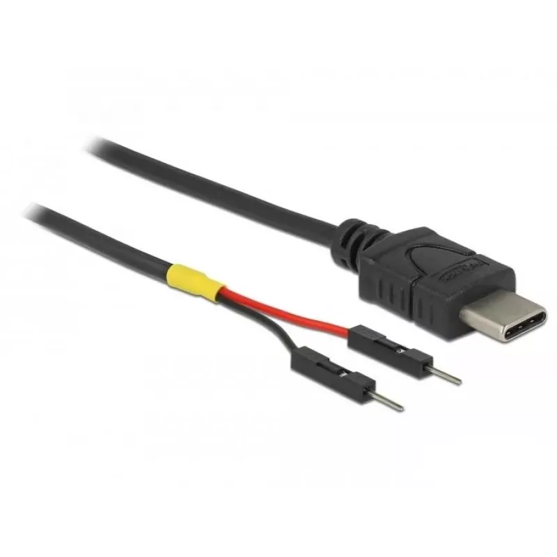 DeLOCK 85418 USB-C-Stromkabel auf 2x Pfostenstecker, 0,1 m