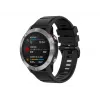 Silikonarmband 22 mm für Garmin QuickFit von FIXED – Schwarz