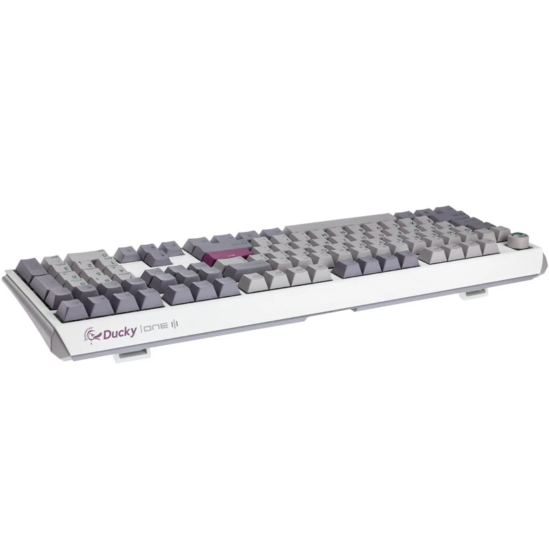 Ducky One 3 Gaming-Tastatur, USB, grau