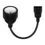 Savio CL-180 Netzkabel-Adapter IEC C14 auf CEE 7/5, 15 cm