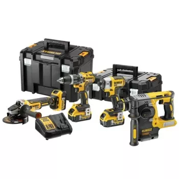 DeWalt DCK422P3T-QW 18-V-Kombipack, 3x 5-Ah-Akku