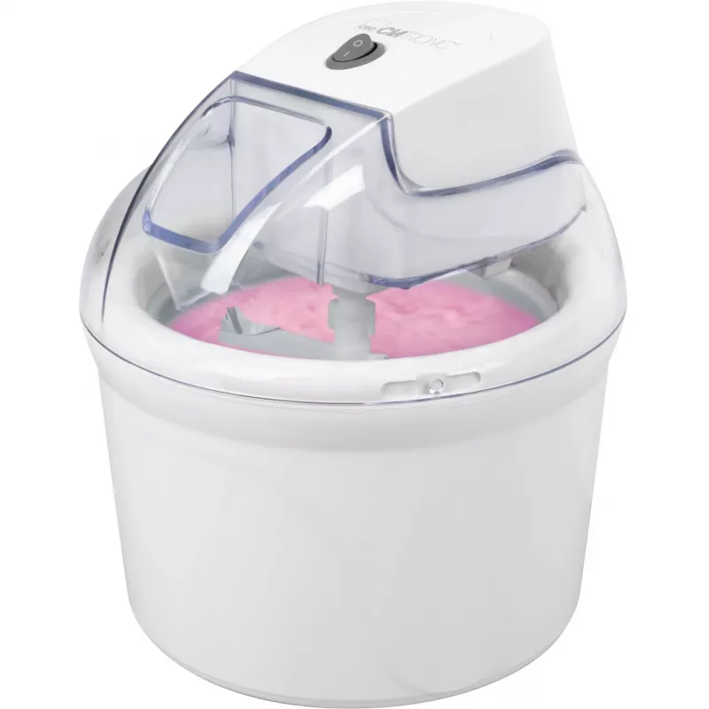 Eismaschine ICM 3764, Eismaschine Weiß, für 1.500 ml Eis, 12 Watt
