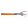 Digitus DK-1743-VH-05 Cat.7 S/FTP Installationskabel, Dca, AWG 23/1 Volldraht, LSOH, 50 m, Orange
