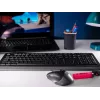 A4Tech FStyler FG1035 kabelloses Tastatur-Maus-Set, 2,4G, Grau