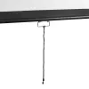 Projektionsleinwand SBOX PSM-100-2 180×180 cm manuell zur Wand-/Deckenmontage
