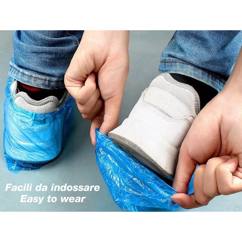 Beper C206UTI006 Überschuhe, 100 Stück, wasserdicht