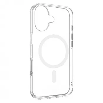 MagSafe-Hülle FIXED MagPure für Apple iPhone 17 – transparent, MagSafe-kompatible Schutzschale