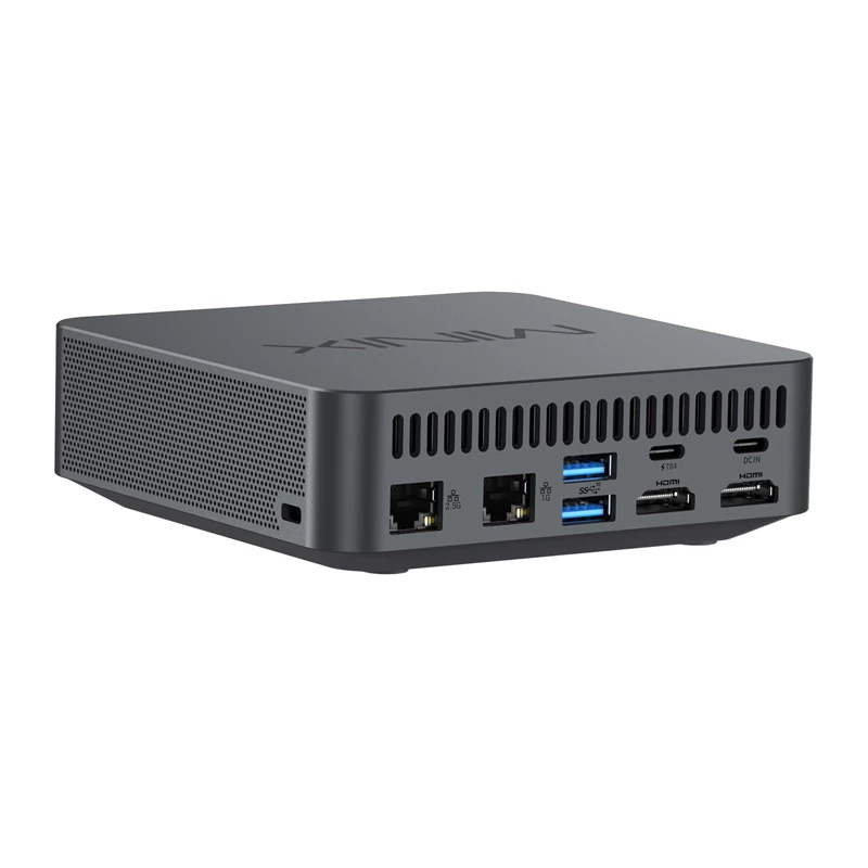 MiniX Mini PC N512 i5 - Kompakter Desktop mit Intel Core i5-12600H, 16 GB RAM, 1 TB SSD