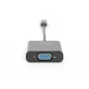 DIGITUS DA-70853 USB-C-auf-VGA-Adapter, Full HD 1080p, schwarz