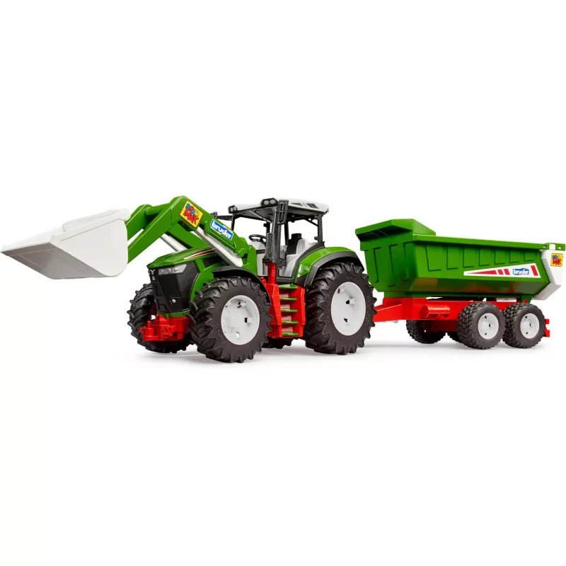 Bruder Roadmax Traktor mit Frontlader und Kippanhänger