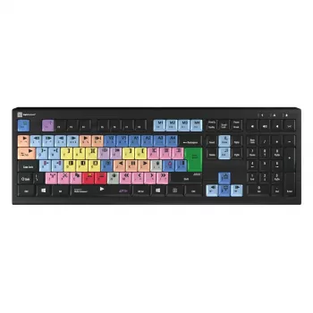 Logickeyboard Avid Media Composer ASTRA 2 hintergrundbeleuchtete Tastatur PC UK (LKB-MCOM4-A2PC-UK)
