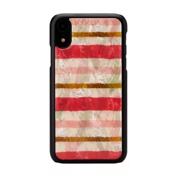 Smartphone-Hülle iKins für iPhone XR — kurzes Cake-Design, schwarz