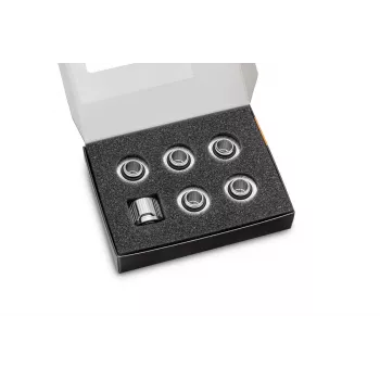 Fitting EK Water Blocks EK-Quantum Torque 6-Pack STC 10/16 Messing Nickel Silber