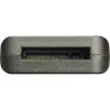 Inter-Tech K-1696-P2 USB-C-auf-M.2-SSD-Adapter, USB 3.2 Gen 2 (10 Gbit/s), PCIe NVMe und SATA, schwarz