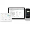 Bresser 7002580 Weather Center 5-in-1 WLAN-Digitalwetterstation mit Profi-Sensor, 5,7″ Display, Netzbetrieb, schwarz