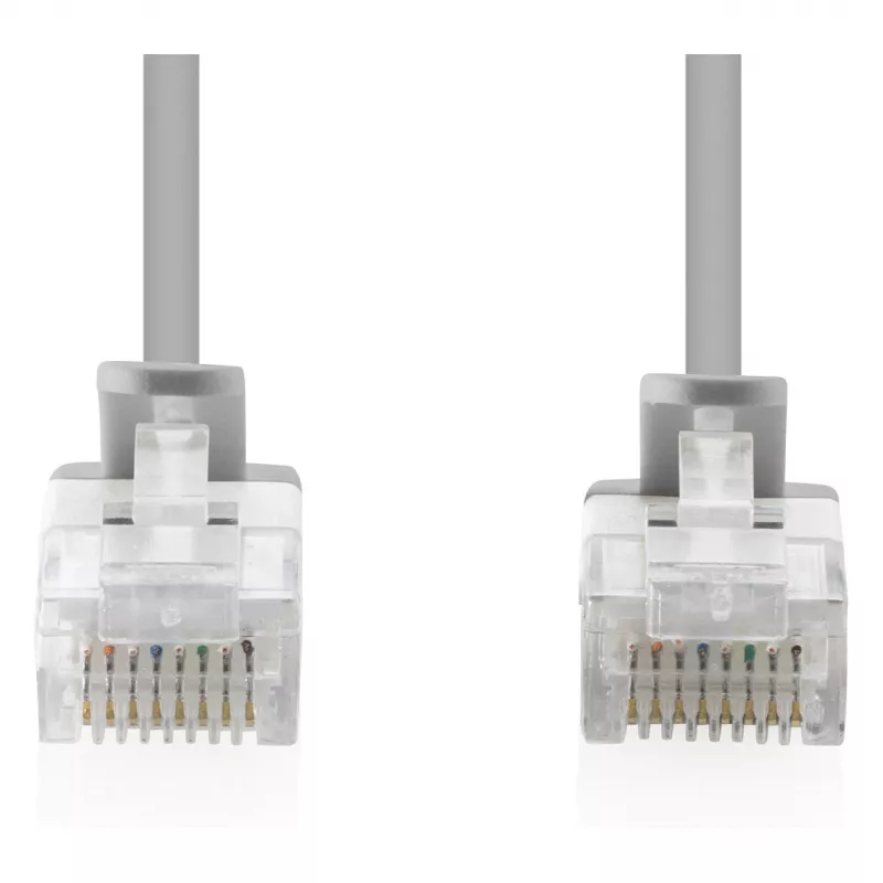 Patchkabel DIGITUS CAT 6 U-UTP schlank, 0,3 m, grau, 10er-Pack
