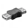 Microconnect USBAFAF Kabeladapter USB A Schwarz