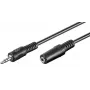 Microconnect AUDLR3 Audiokabel 3 m 3,5 mm Schwarz