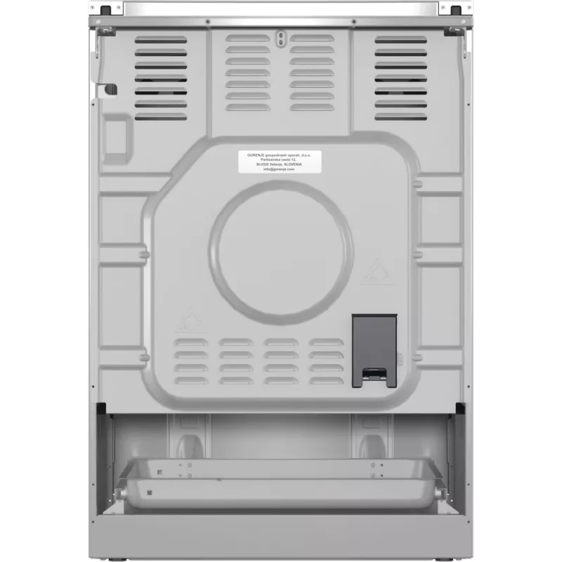 Gorenje GKS6C71XF Freistehender Herd mit Backofen Silber