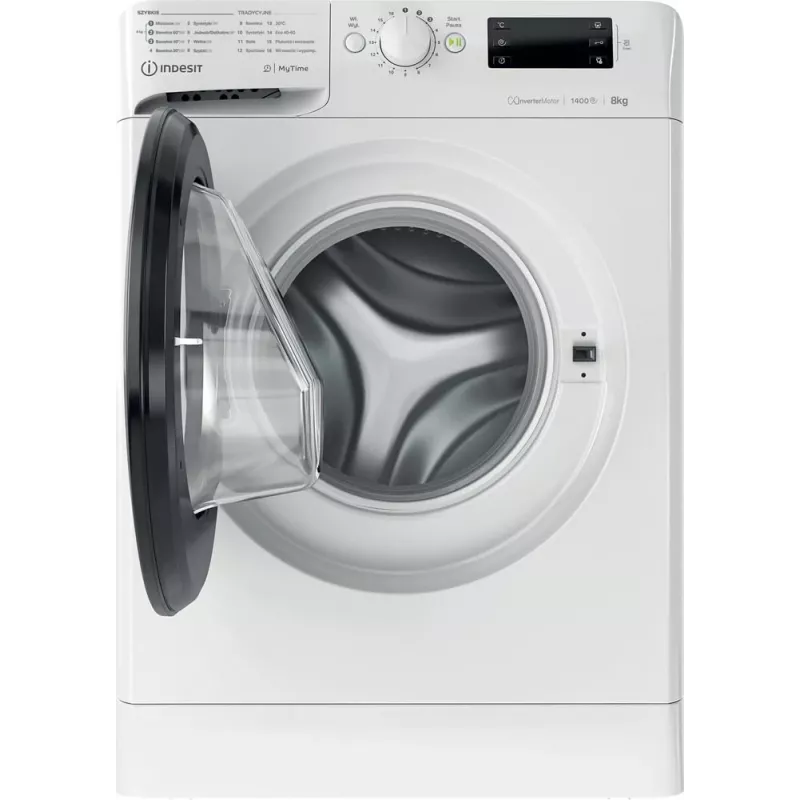 Waschmaschine INDESIT MTWE81495WBPL 8 kg, 1400 U/min, Energieeffizienzklasse B