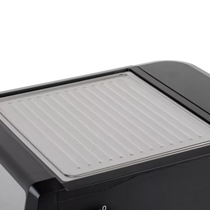 Jata JECA2525 Espressomaschine, 20 bar, 850 W, 1,8 l Wassertank, Dampfrohr, Schwarz / Edelstahl