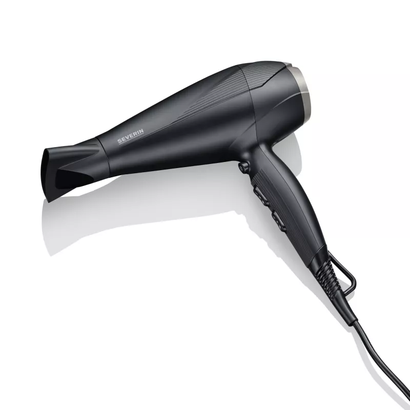 Severin HT 0167 Haartrockner, 2300 W, Schwarz/Silber