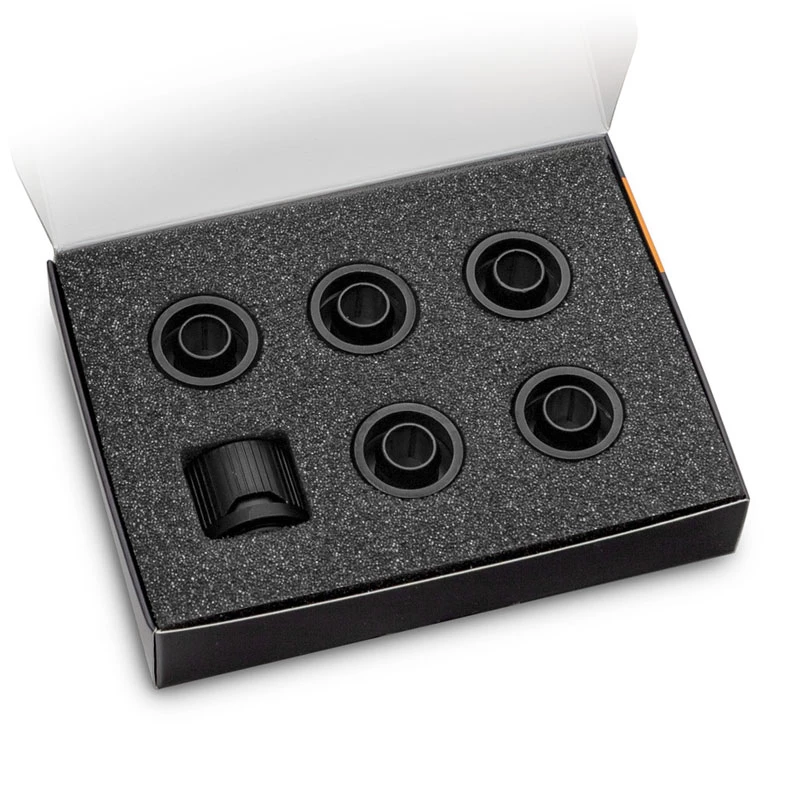 EK Water Blocks EK-Quantum Torque STC 10/13 - 6er-Pack, schwarz