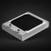 Radiator EK Water Blocks Messing Kupfer Edelstahl Weiß