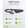 Goobay 58487 HDMI-Umschalter 3 auf 1 (4K @ 30 Hz)