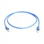 Netzwerkkabel Telegärtner MP8 FS 600 LSZH-1,0 blau 1 m