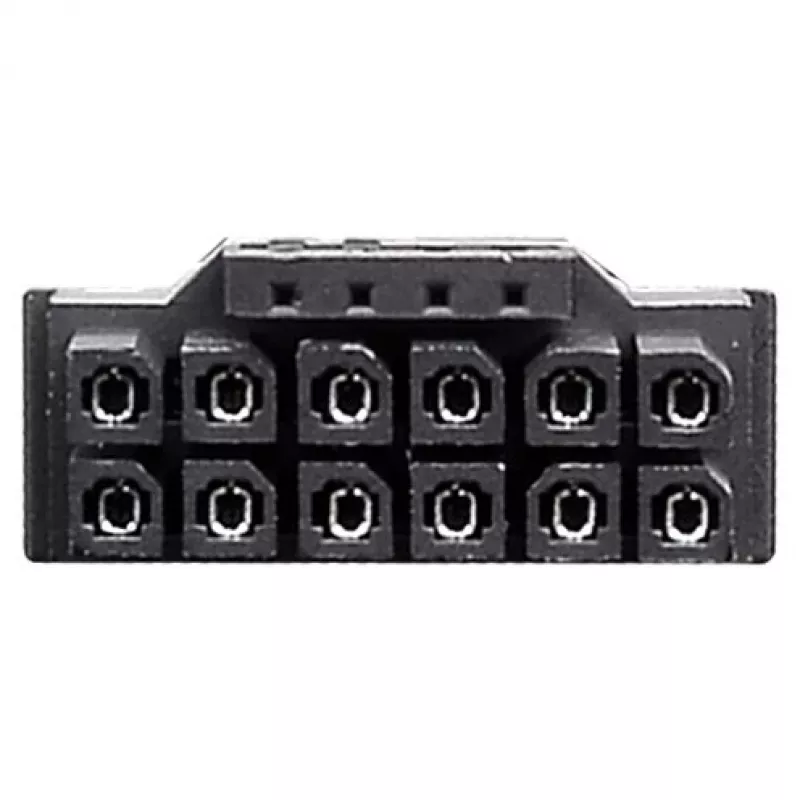 Thermaltake AC-063-CN1NAN-A1 Kabelsplitter, schwarz, Stecker/Stecker, 600 mm
