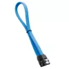 CableMod ModMesh - SATA-Kabel - Serial ATA 150/300/600 - SATA (W) zu SATA (W) - 60cm - Hellblau (CM-CAB-SATA-N60KLB-R)
