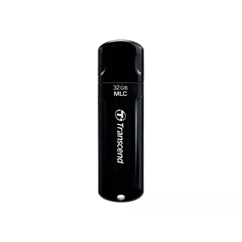 Transcend JetFlash 750 Endurance Series TS32GJF750K USB-Stick 32 GB, USB 3.1 Gen 1, MLC, Schwarz