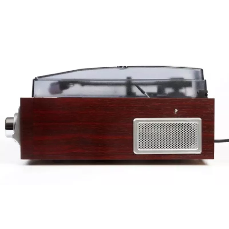 Camry Premium CR1113 Riemenantrieb-Plattenspieler mit Radio, Schwarz