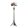 Tech-Protect L05S Selfie-Stick-Stativ LED-Leuchte Bluetooth-Fernbedienung